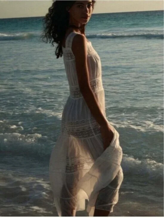 Doen Simona Dress in Salt - Picture 2 of 8